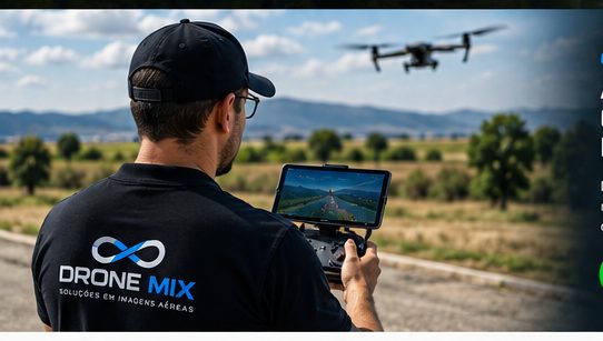 Treinamento prático com drone